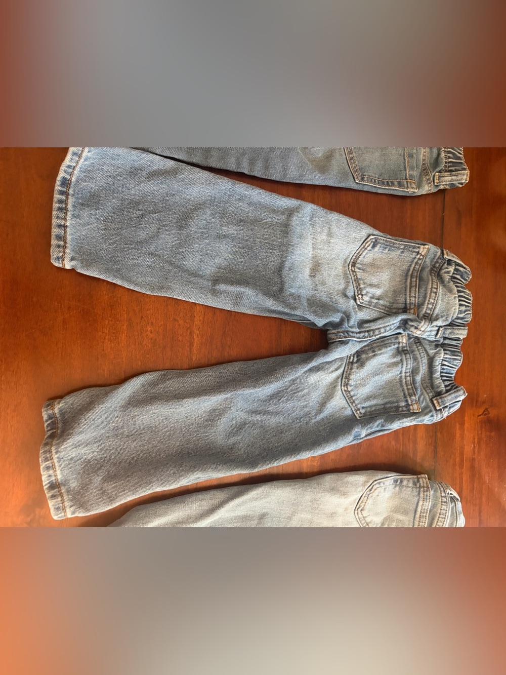 2T Lot Of 3 Pair Of Jeans Old Navy And Jumping Beans 2 Straight And 1 Skinny - Picture 7 of 16